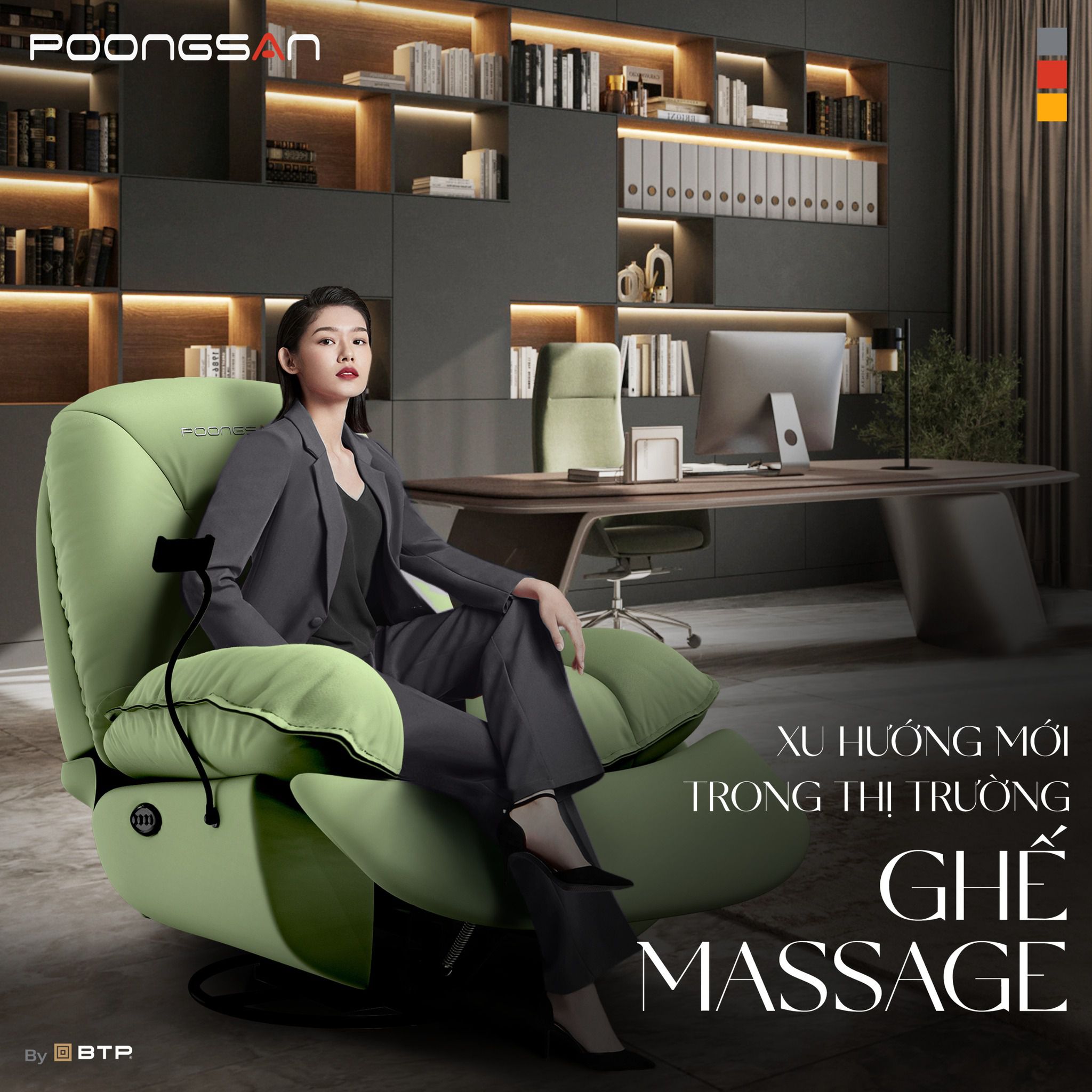 Đang tạo ra xu hướng mới cho thị trường ghế massage